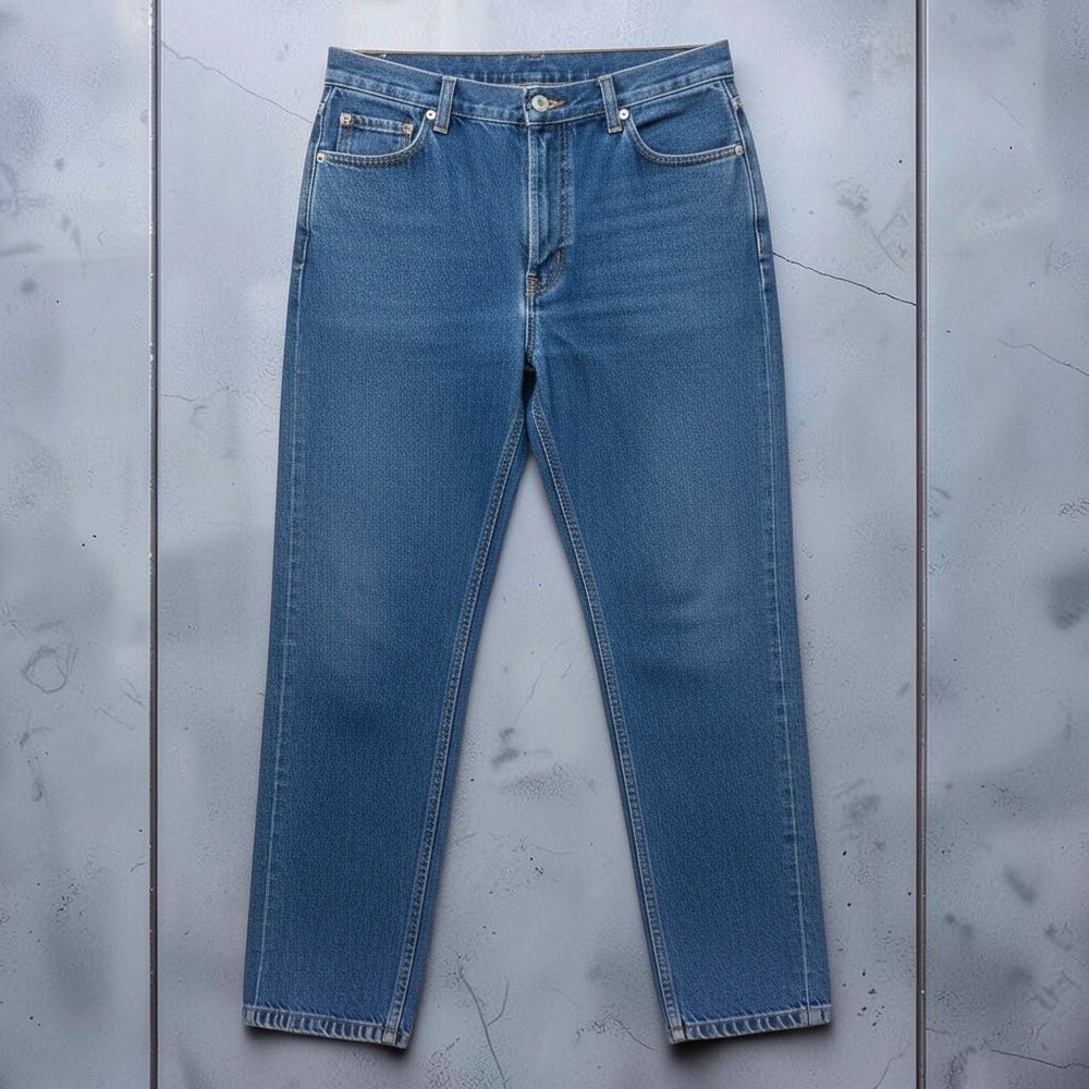 VTG Faded Glory Jeans Womens Sz 12 Petite Relaxed Fit Tapered High Rise Mom NWT